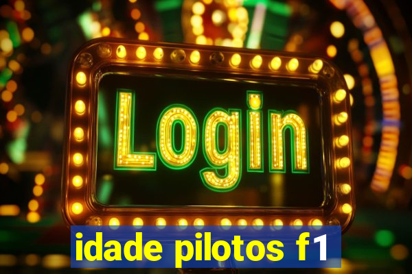 idade pilotos f1